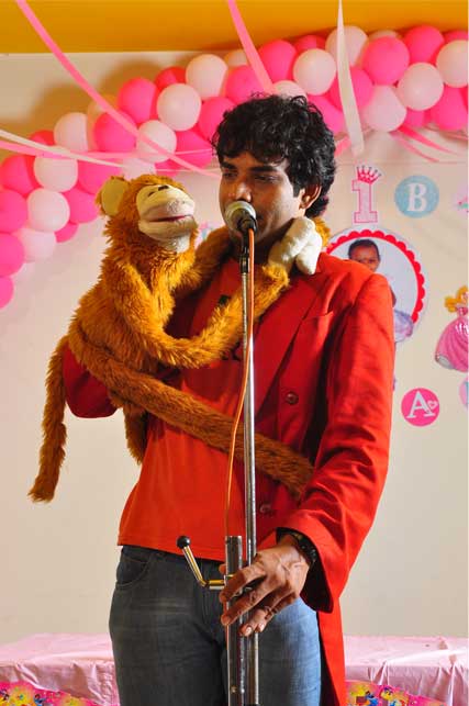birthday planner Cochin ventriloquist