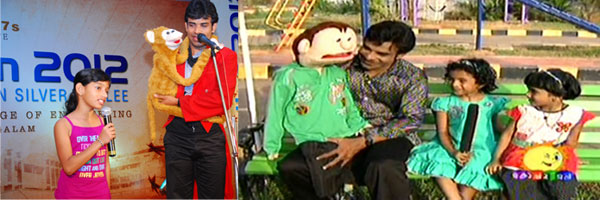 Birthday party organisers Cochin - Partytime - ventriloquist